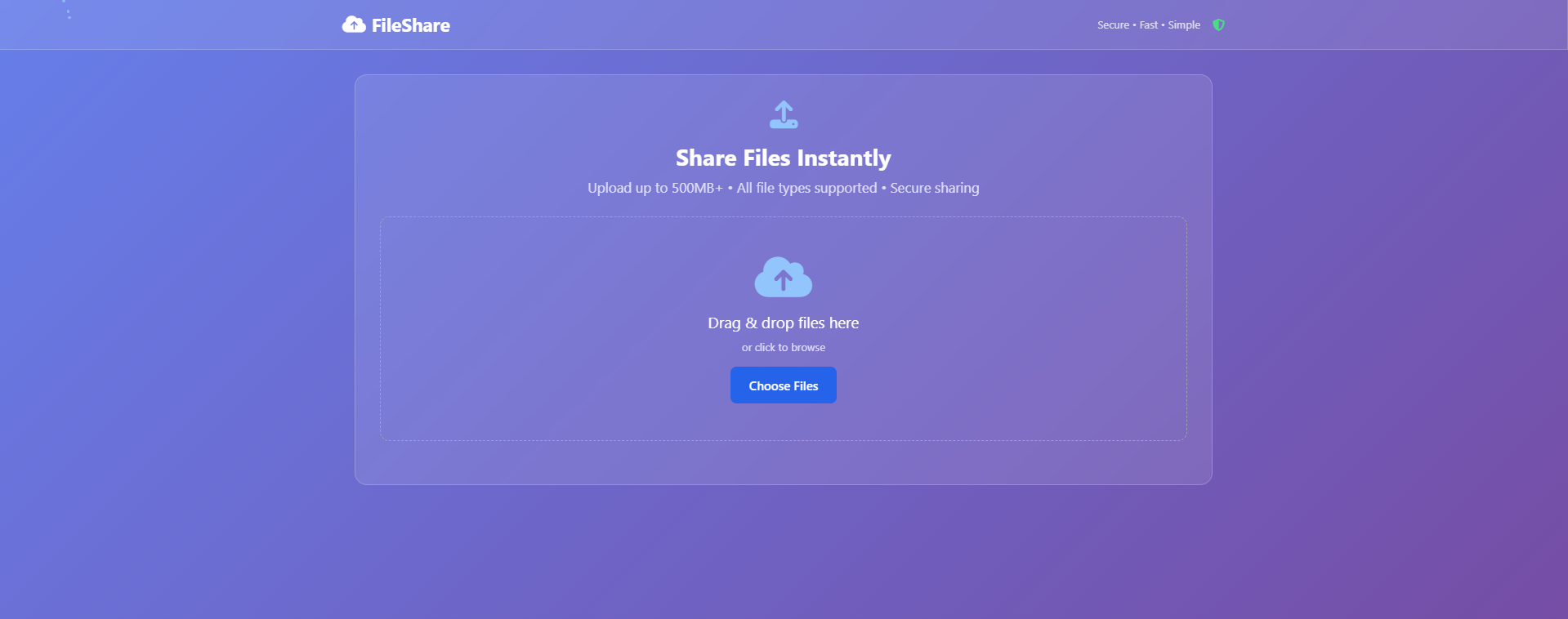 FileShare Platform